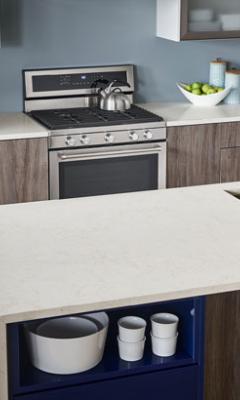 Viatera Dolce quartz kitchen countertop