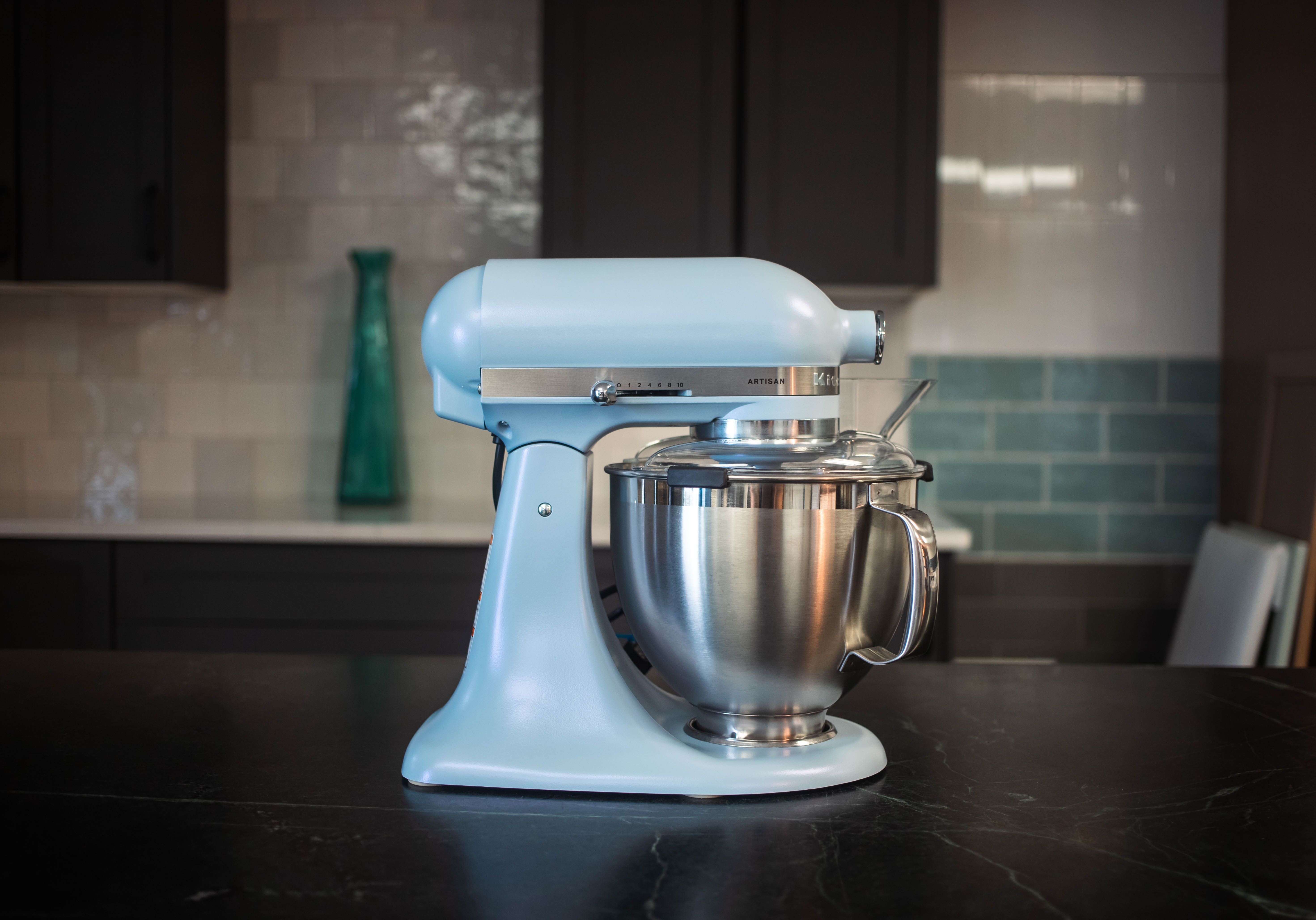 KitchenAid 2024 Stand Mixer in the colour of the year “Blue Salt"