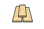 wooden flooring cartoon icon 